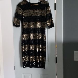 Bcbg sequin dress